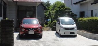駐車スペース拡大工事　大仙市Ｋ様